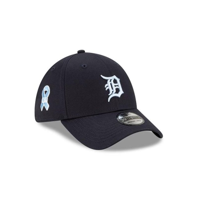 Detroit Tigers Gorra | New Era MLB Father's Day 39thirty Stretch Fit Cap Mexico - Azules